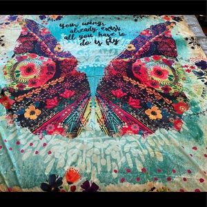 Natural life your wings tapestry